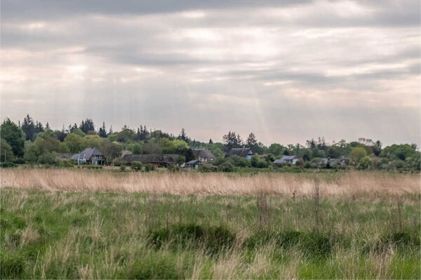 Husum-Schobuell, Blick von der Seebruecke aus.